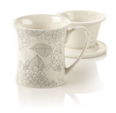 Linea Rose Infuser Mug